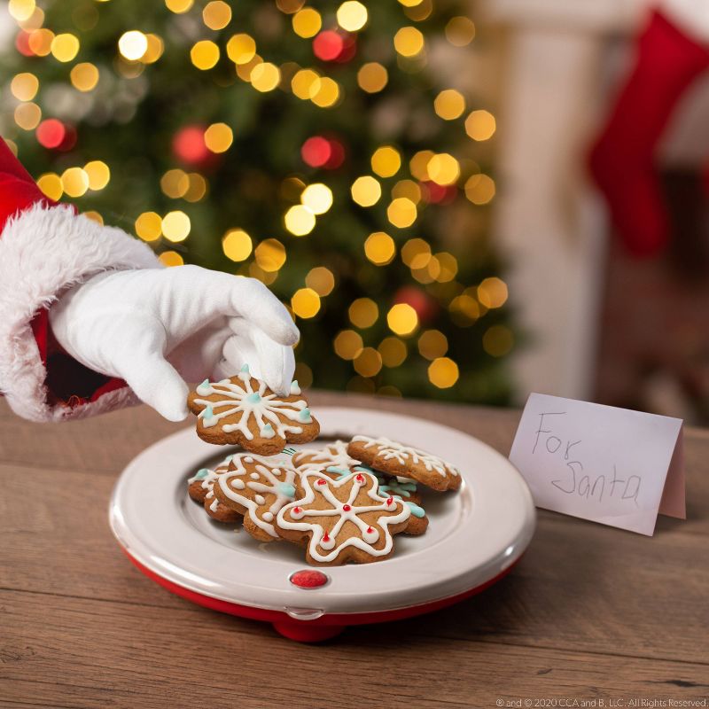 Santa's Enchanted Cookie Plate