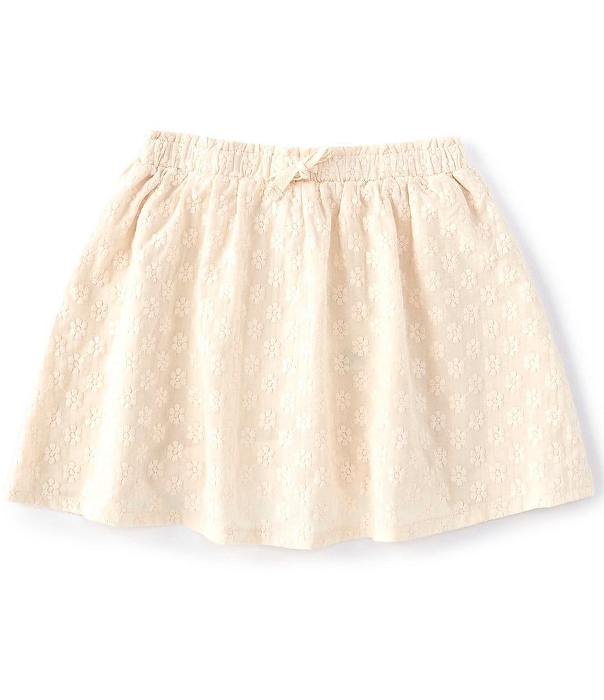 Edgehill Collection Little Girls 2T-6X Coordinating Lurex Stripe Woven Skirt