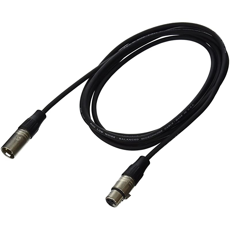 NM110 Microphone Cable with Neutrik XLRs 10 feet