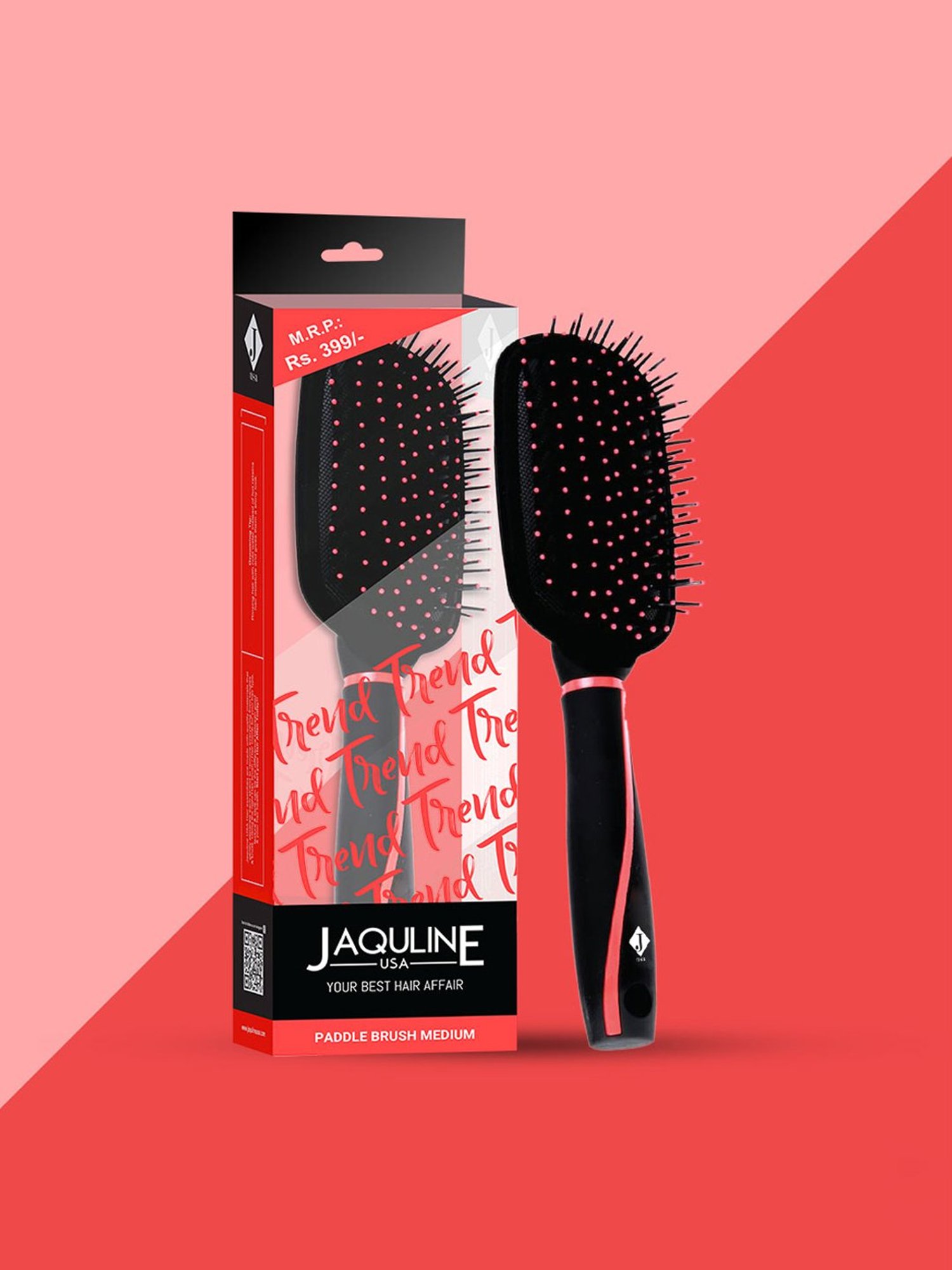 Jaquline USA Paddle Brush Medium