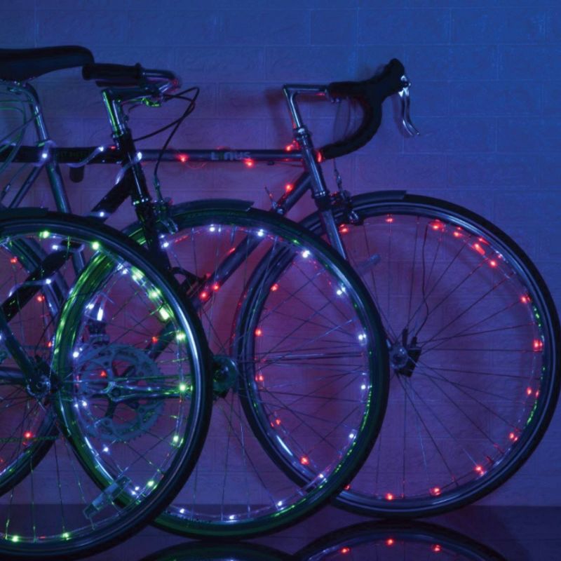 Bike Party Rope LED Light - Red