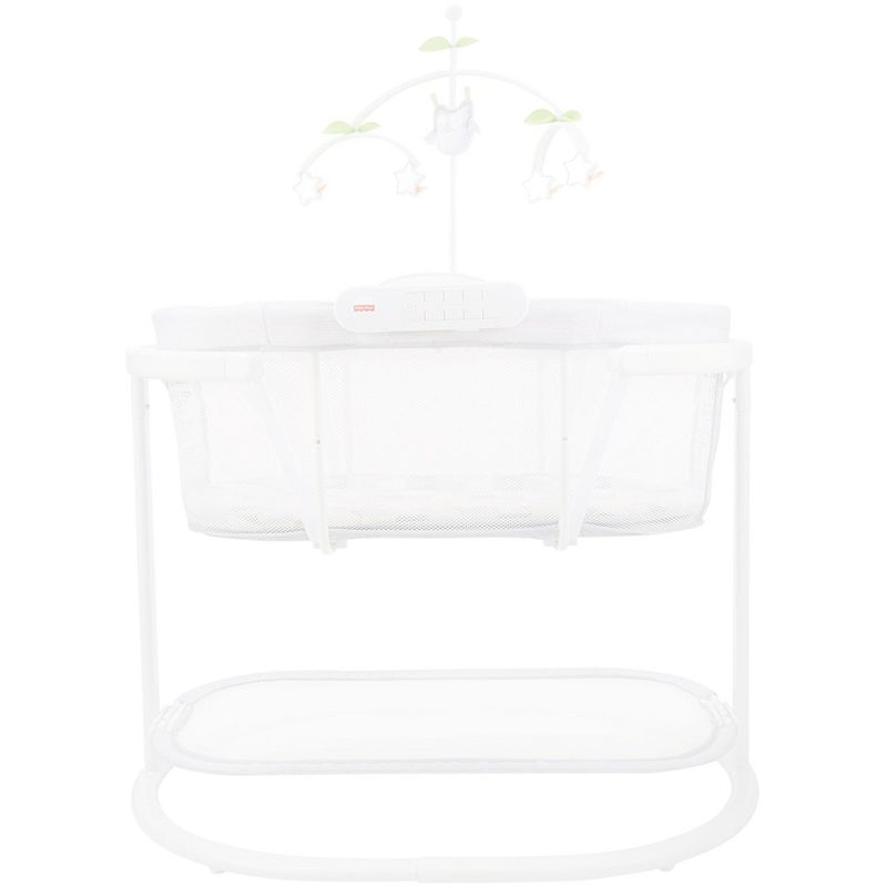 Simmons Kids' Silent Auto Gliding Deluxe Bassinet - Embossed Paisley