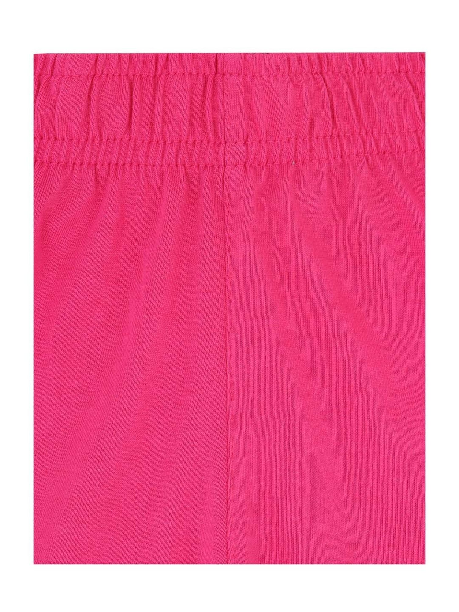 Pantaloons Junior Black Cotton Printed Trackpants