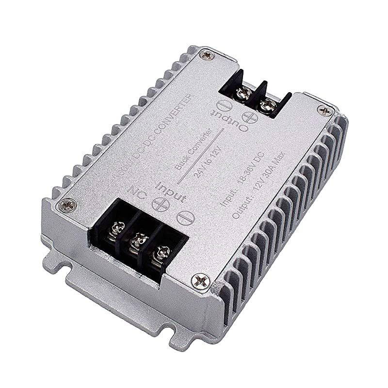 DC to DC High Efficiency Voltage Converter 24V to 12V 30A 360W Buck Converter DIY Power Supply Step Down Transformer