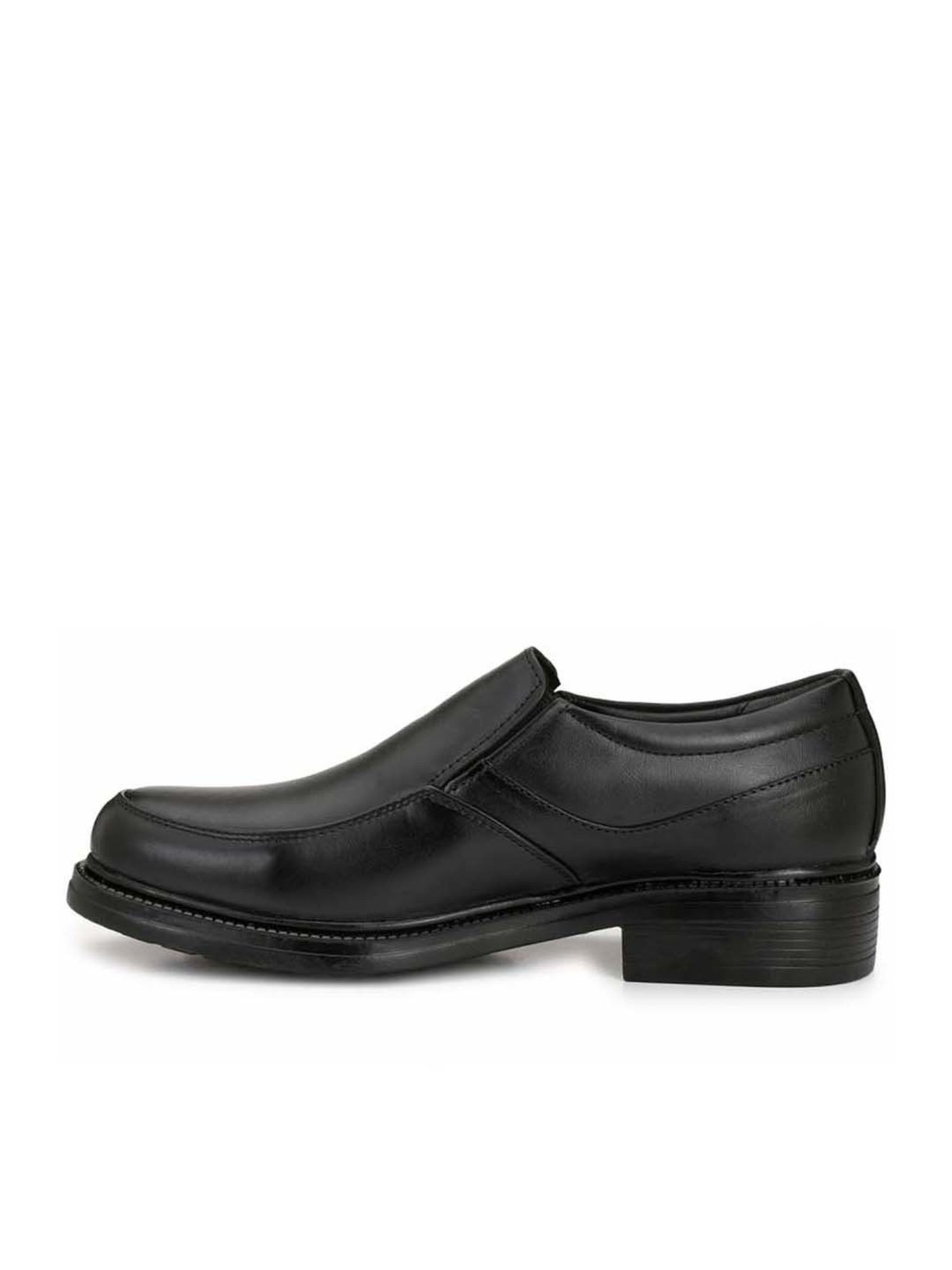 Eego Italy Men's Black Formal Loafers