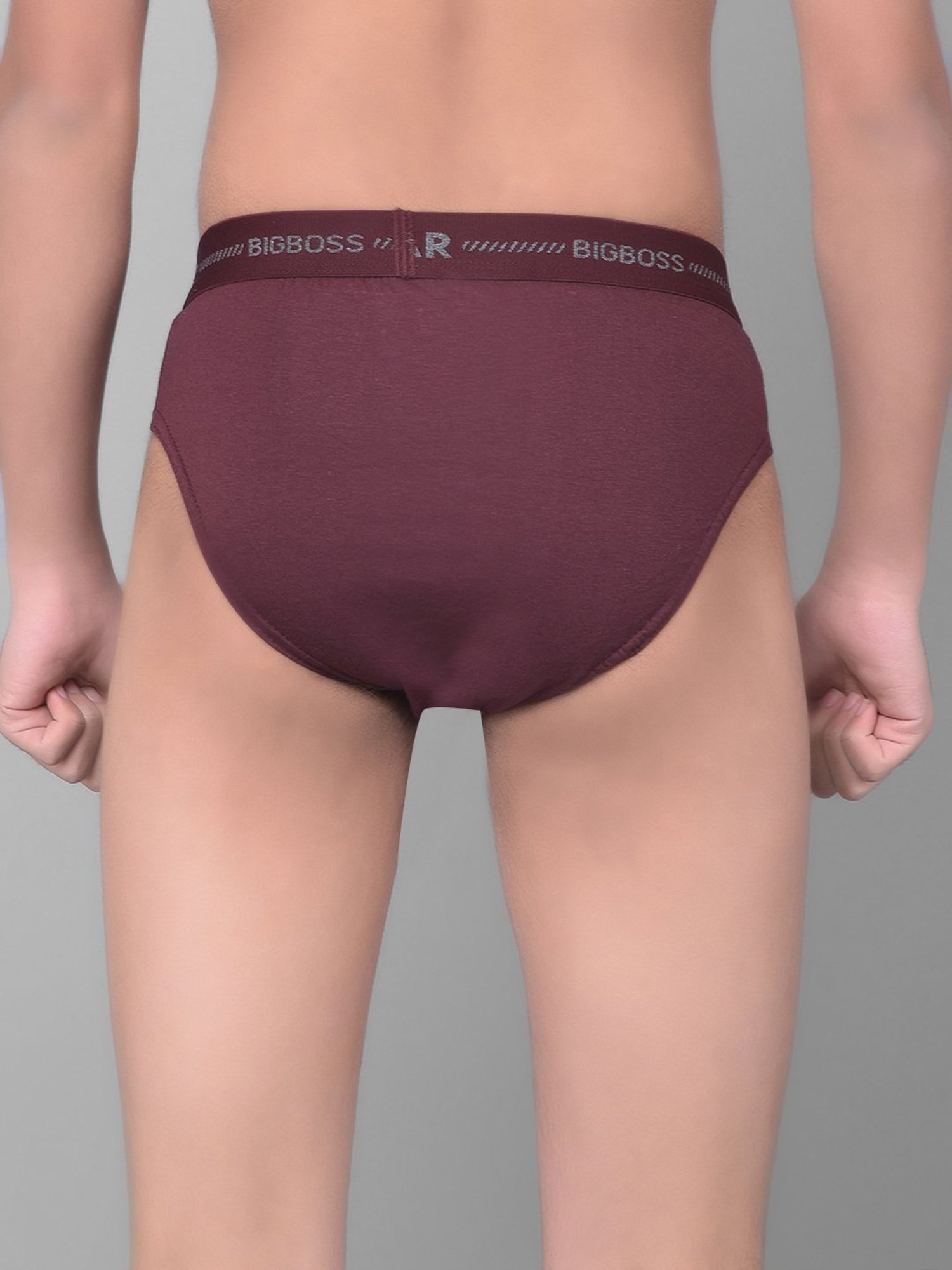 Dollar Bigboss Boys Multicolor Solid Briefs (Pack Of 5)