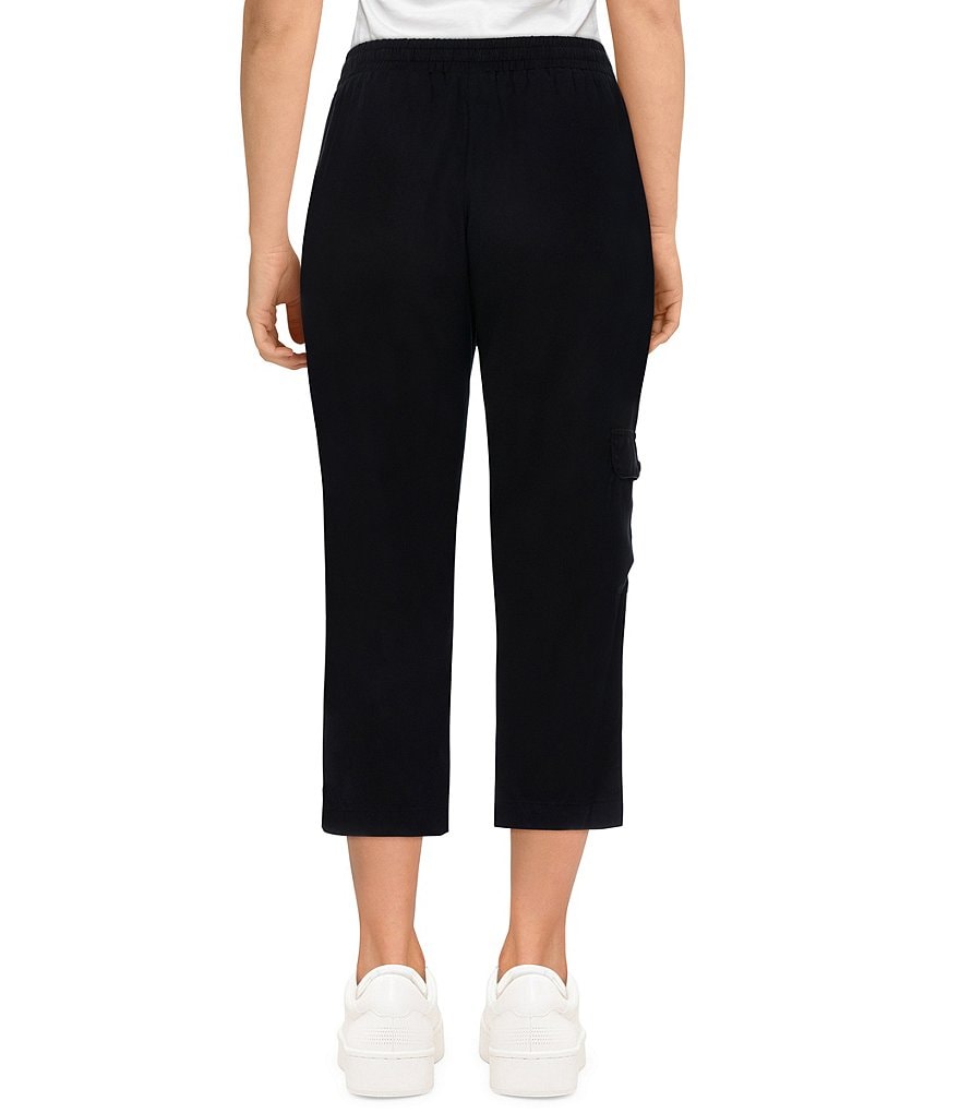 Ruby Rd. Petite Size Tencel Twill Drawstring Capri Pants