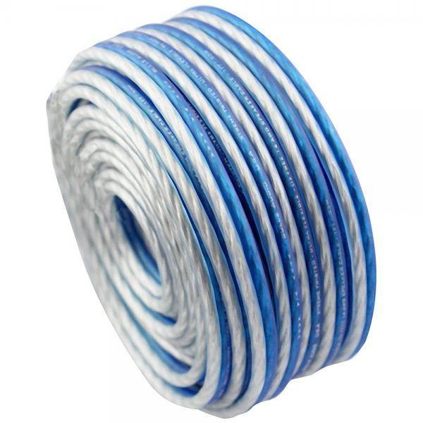 Bullz Audio (BPS14.25PB) PRO Platinum/Blue 25' 14-Gauge Speaker Cable
