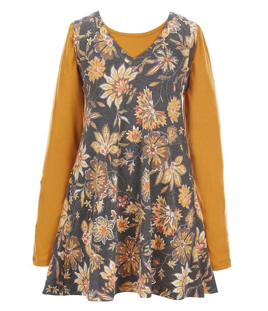 Polo Ralph Lauren Big Girls 7-16 Ombre Large Pony T-Shirt Dress