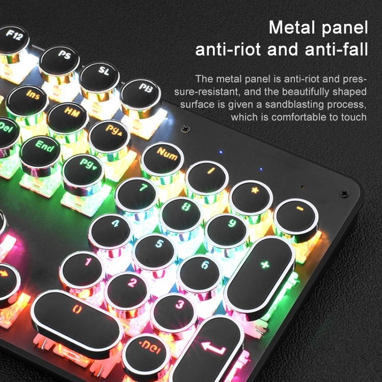 Mini i10 2.4G Air Mouse Wireless Keyboard with Touchpad Black