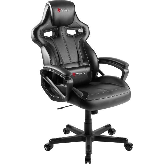 Arozzi Milano Series Enhanced Gaming Chair, Black