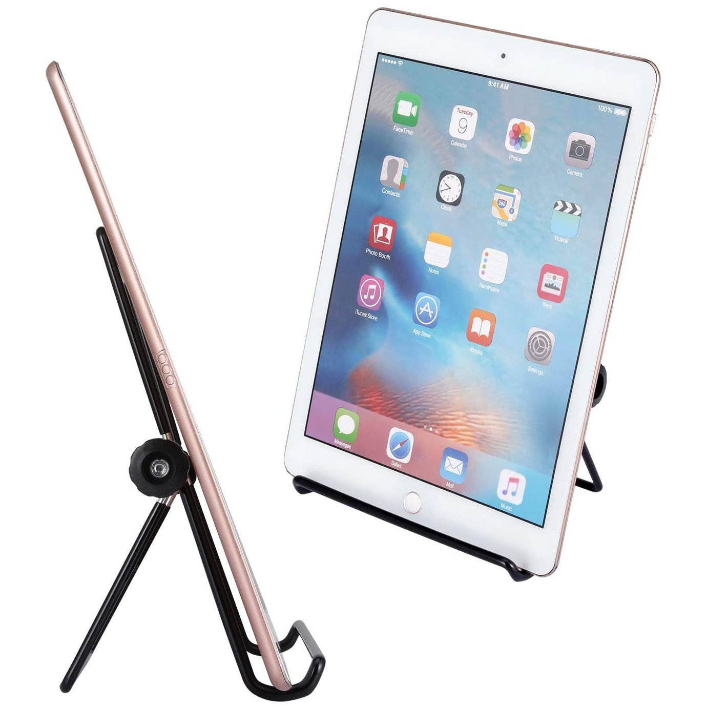 Foldable and Adjustable Portable Metal Wire Stand for 7-8 inch Tablets