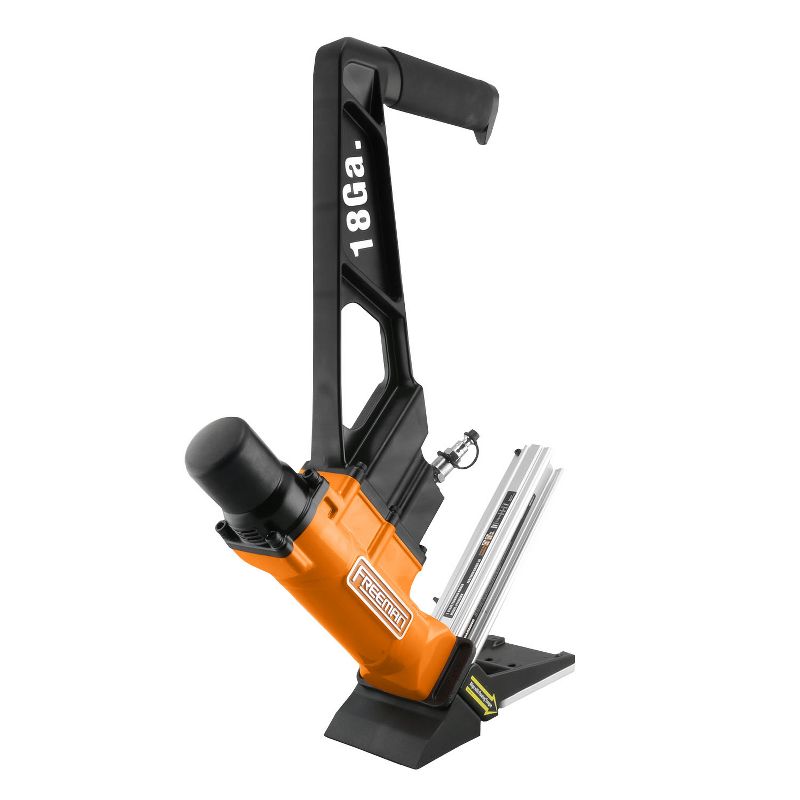 Freeman PF18GLCN Pneumatic 18-Gauge 1-3/4 Inches L-Cleat Flooring Nailer for Bamboo and Exotic Floors with Mallet and Case