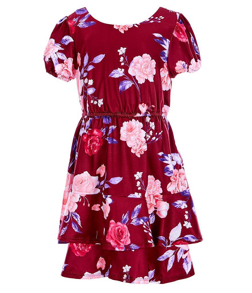 Mini Molly Big Girls 8-14 Ruffle-Sleeve Shift Dress