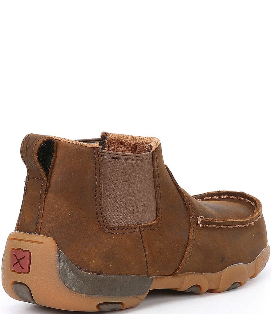 Twisted X Boys' Double Gore Driving Moc Boots (Youth)