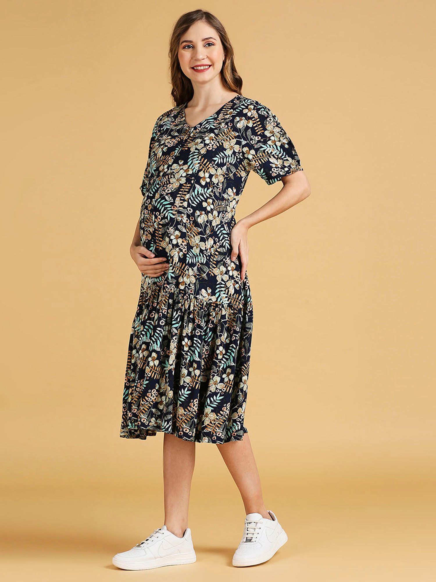 KOI SLEEPWEAR White Maternity Leggings