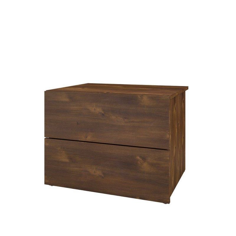 2 Drawer Nightstand Truffle - Nexera