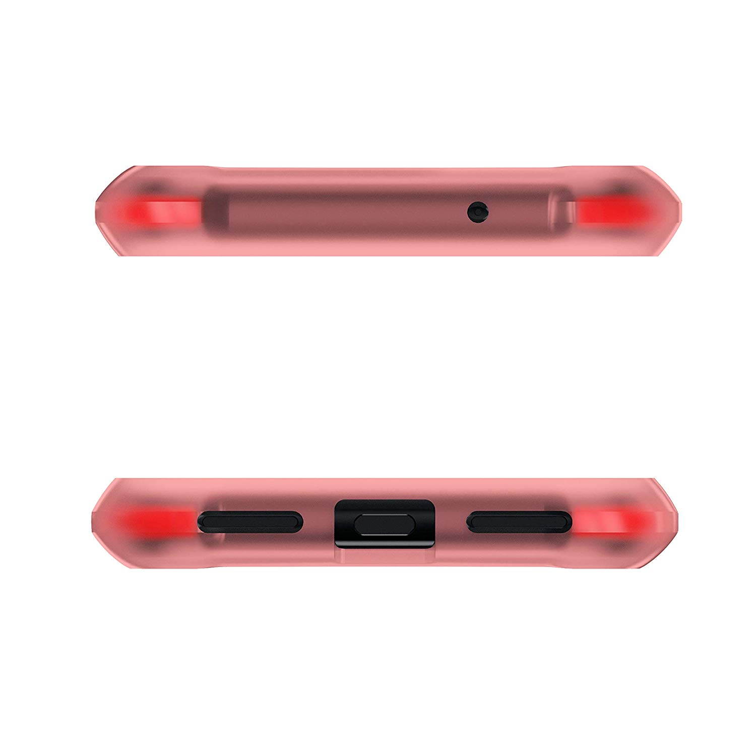 Ghostek Covert Clear Pixel 4 XL Case with Super Slim Fit Design and Secure Hand Grip Tough Shockproof Heavy Duty Protection Wireless Charging Compatible for 2019 Google Pixel 4 XL (6.3 Inch) - (Pink)