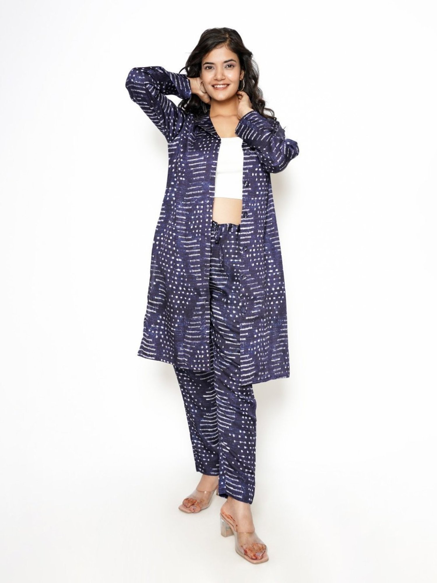 Kameez By Pooja Blue Kurta with Pant