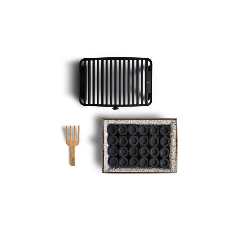 HERO Portable Charcoal Grill Black Model FFG1 - Fire & Flavor