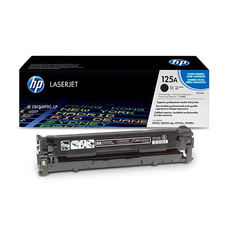 125A | CB540A | Toner Cartridge | Black