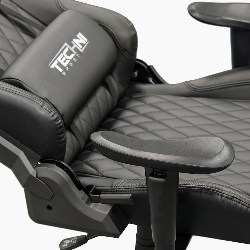 Ts-5100 Ergonomic High Back Racer Style Video Gaming Chair - Black - Techni Sport