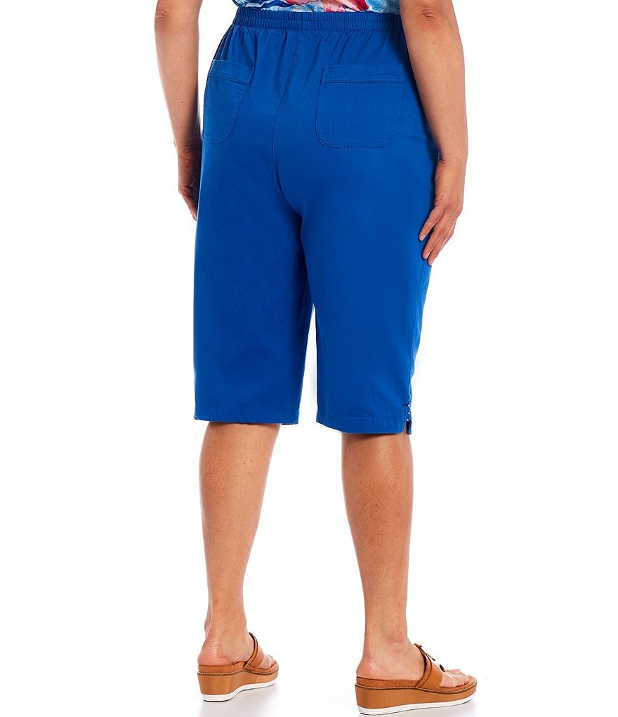 Vince Camuto Plus Size Tencel Drawstring Shorts