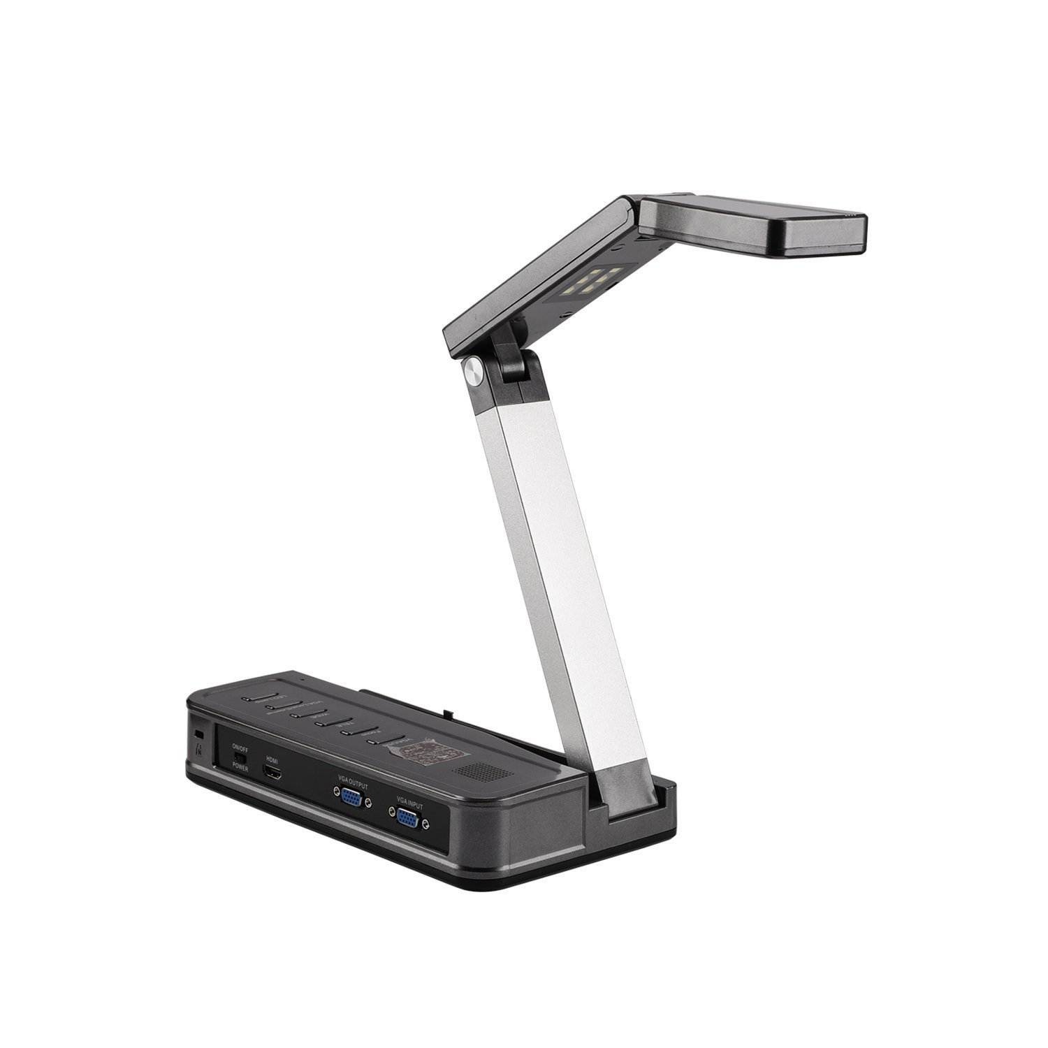 eloam Portable Document Camera HDMI, VGA Port, OCR Visual Presenter for Office,School,Meeting,Training, Labs Presentation VE802AF