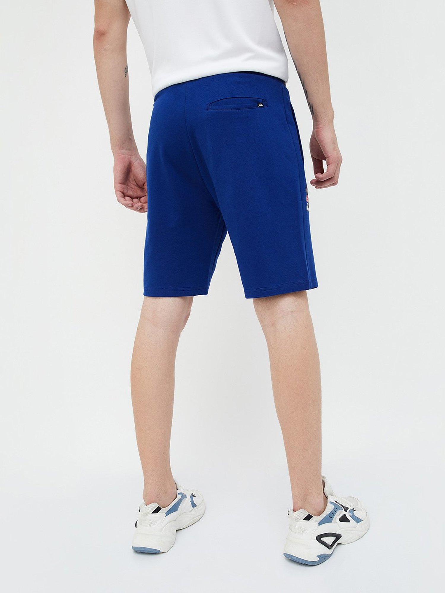 KAPPA Navy Relaxed Fit Sports Shorts