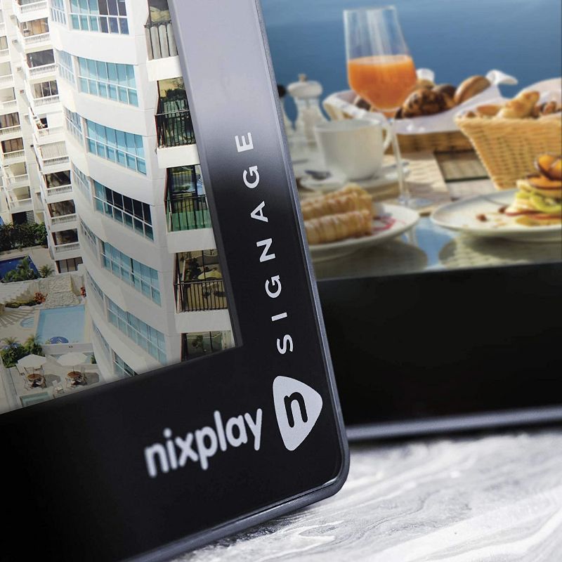 Nixplay 15.6 Inch Simple, scalable and Stunning Digital Signage, Ready to use Right Out of The Box, Remote Content Management, Free Software Trial Included