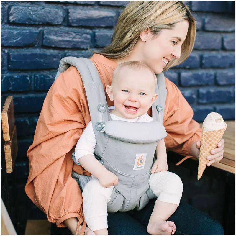 Ergobaby Omni 360 All Carry Positions Ergonomic Baby Carrier - Pearl Gray