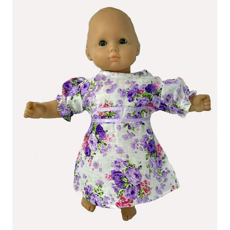 Doll Clothes Superstore Lace, Glitter and Flowers For Baby Dolls