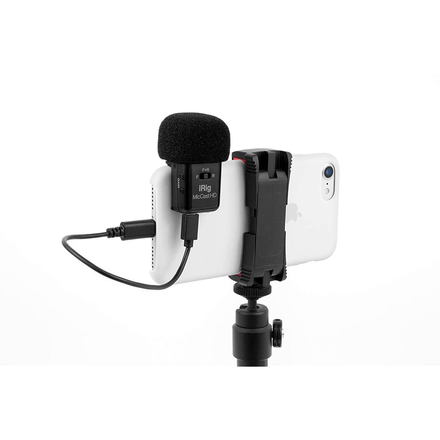 IK Multimedia iRig Mic Cast HD Pocket-Sized Microphone for iPhone, iPad, and Android Devices