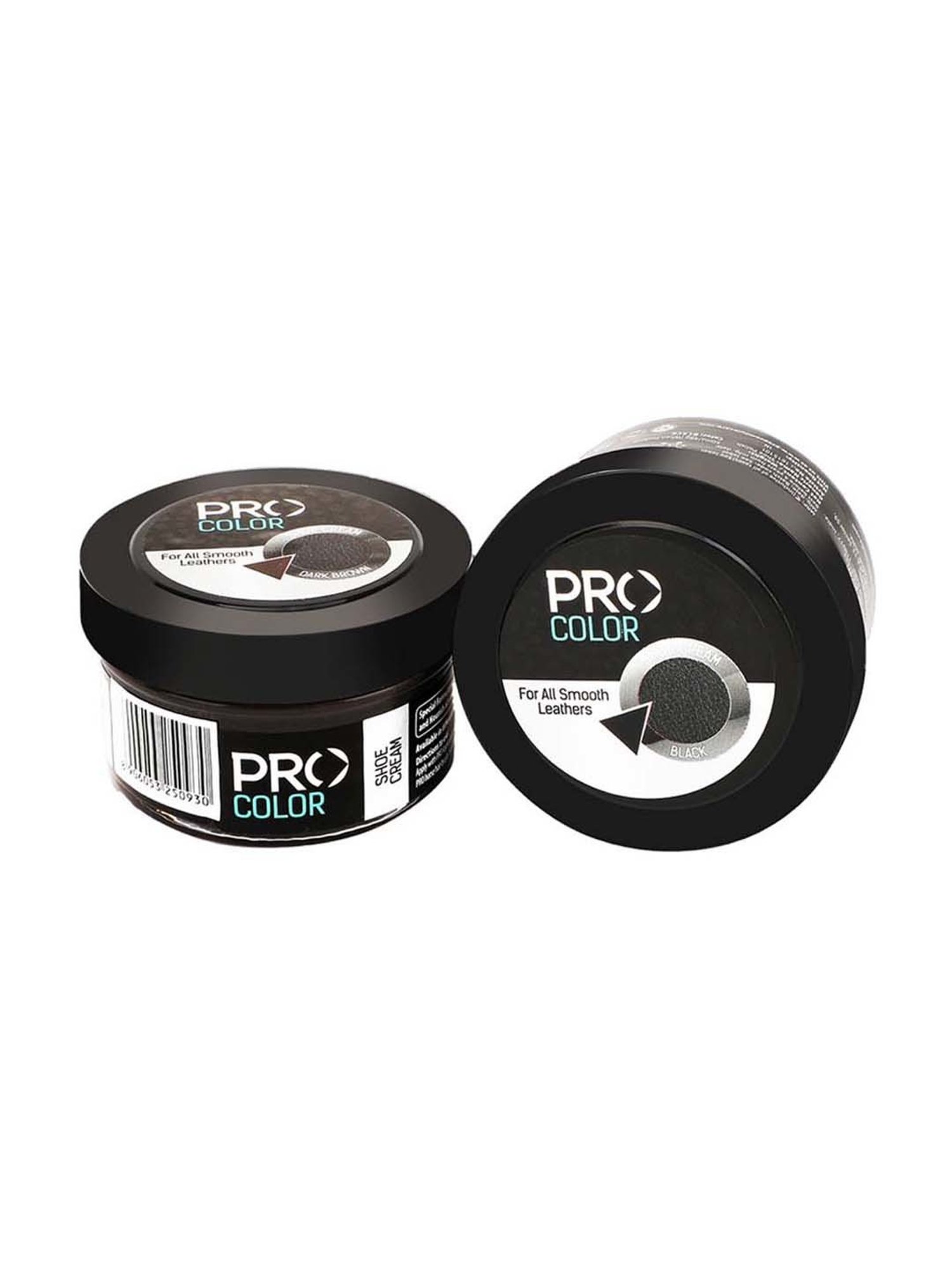 Pro Dark Brown & Black Shoe Cream Combo