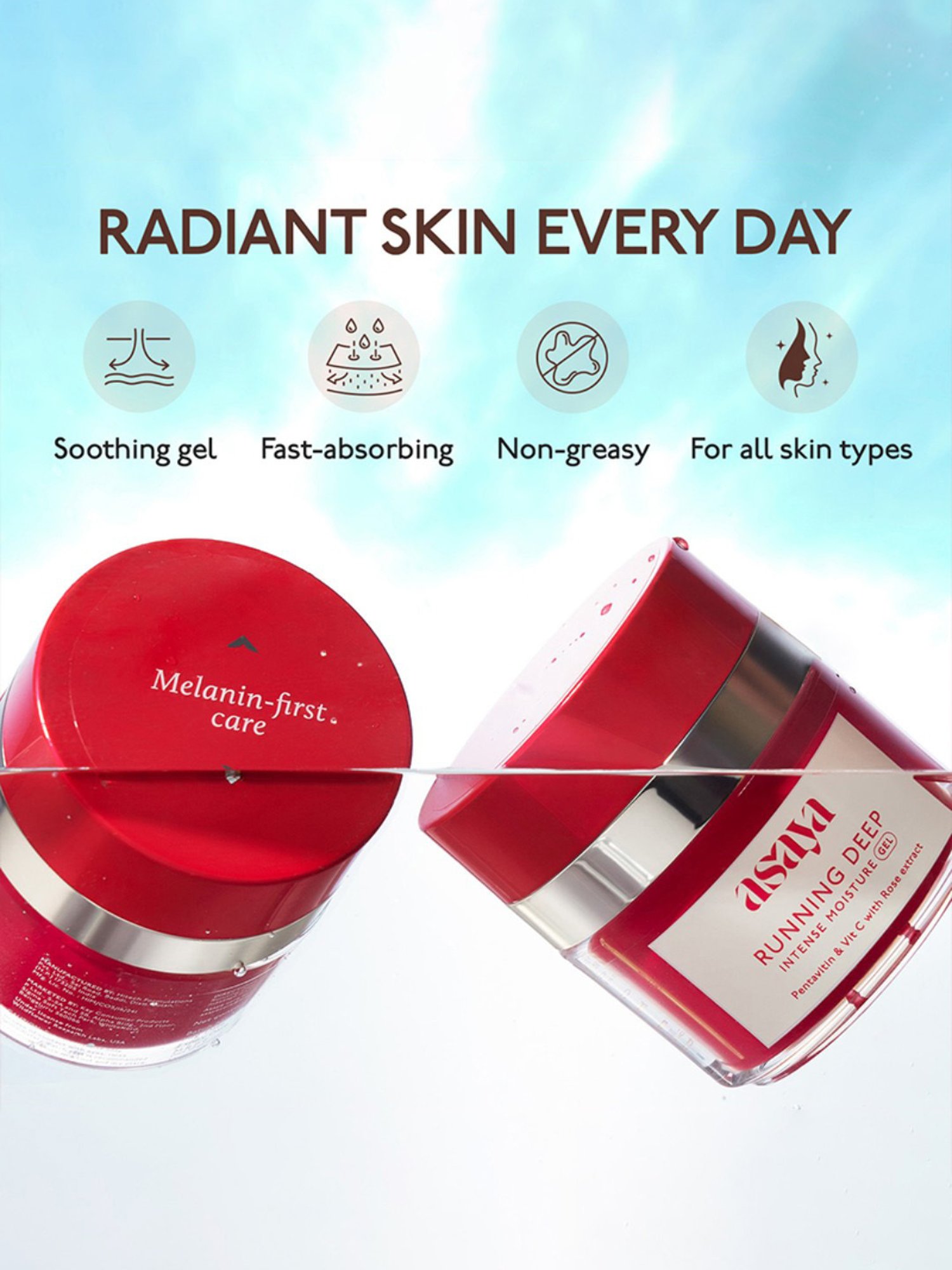 Asaya Bath and Shower Oil, Intense Moisture Gel & Lush Hand Cream Trio