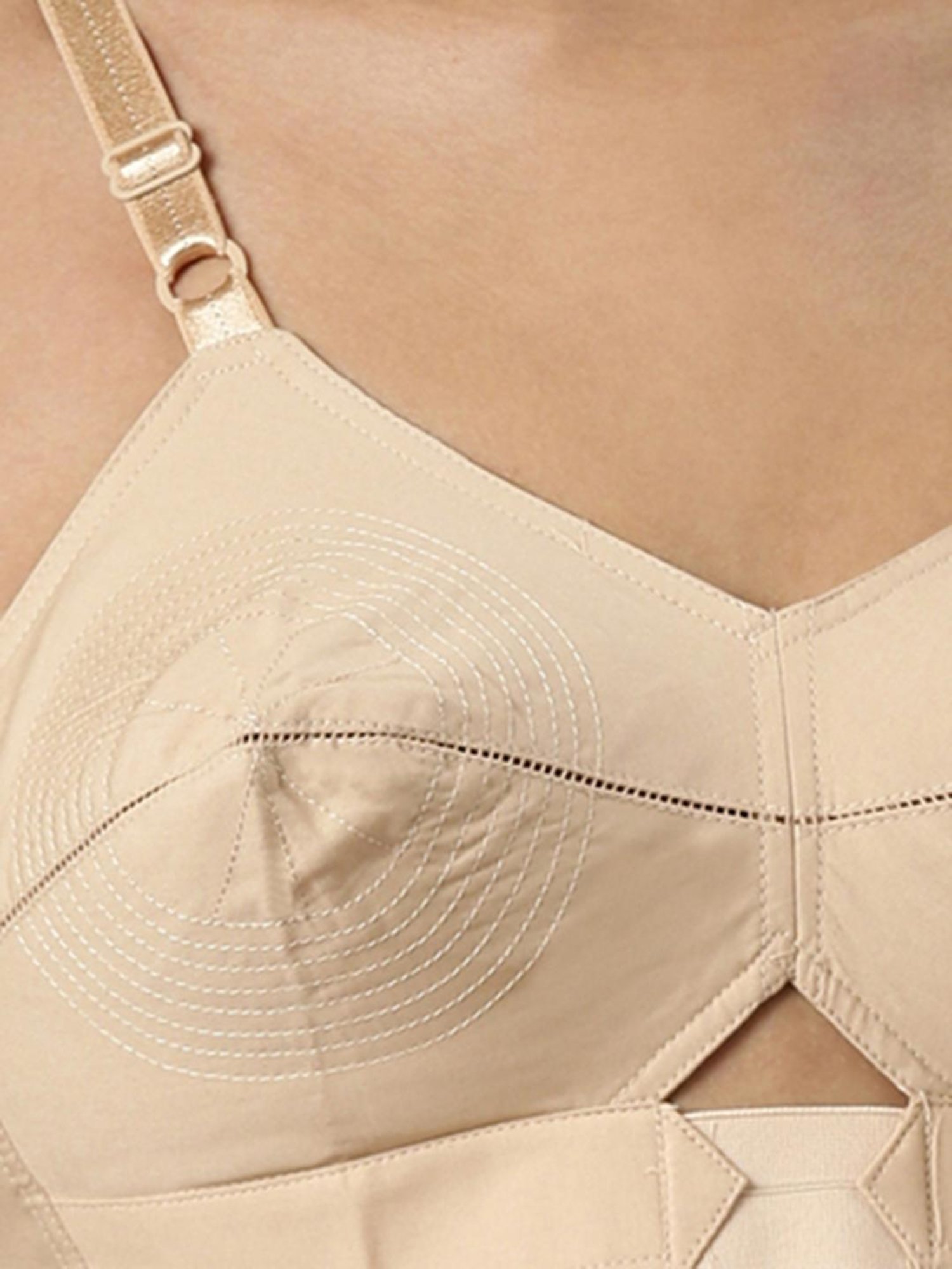 BLOSSOM Beige Full Coverage Everyday Bra