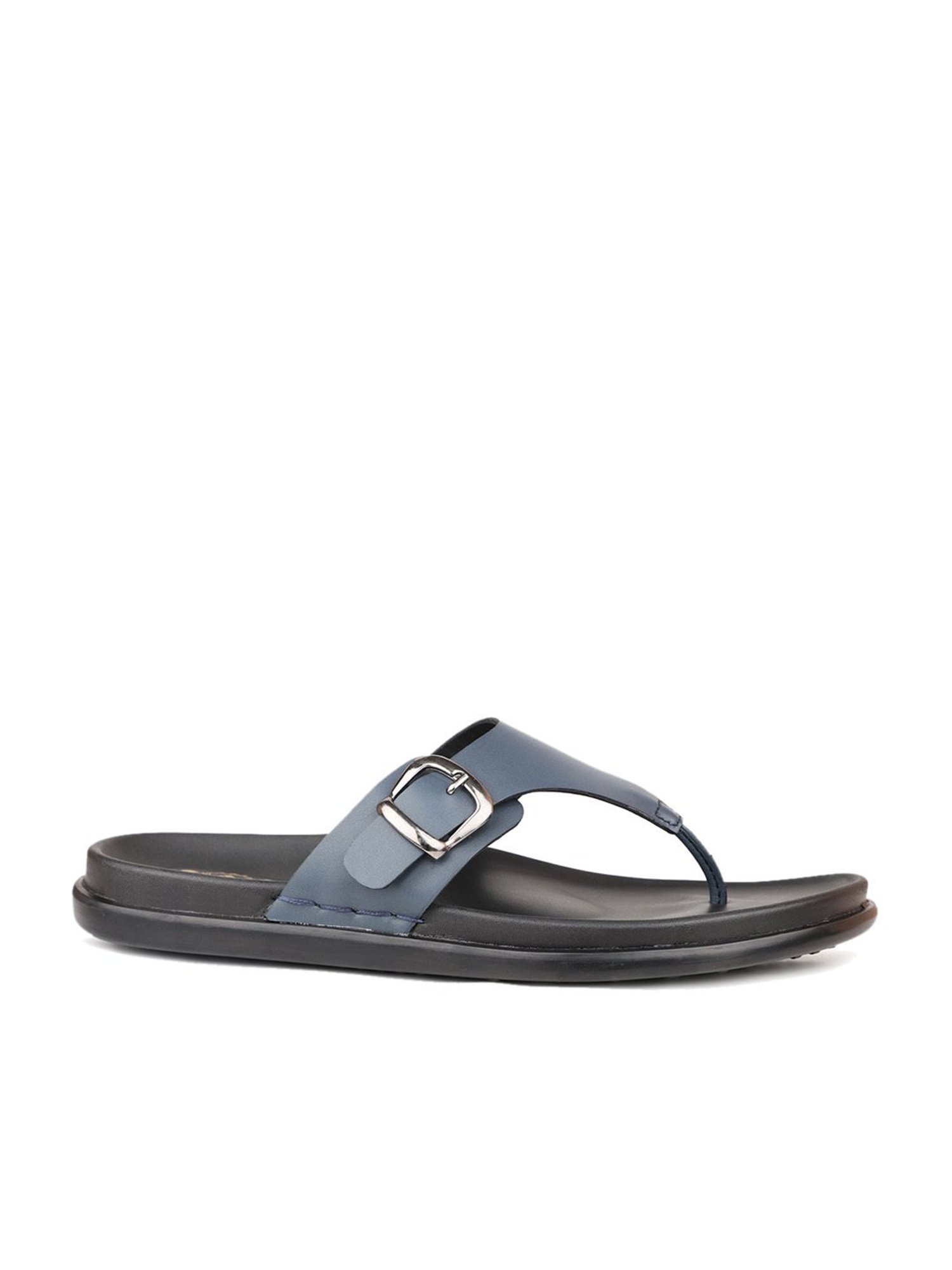 Atesber by Inc.5 Men's Blue T-Strap Sandals