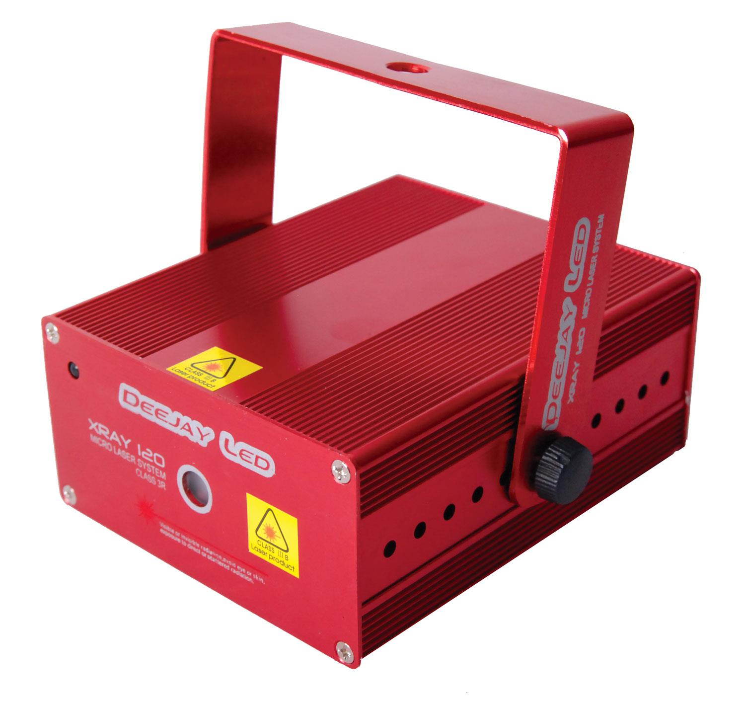 DeeJay LED Micro Laser System Red/Green (xray120)