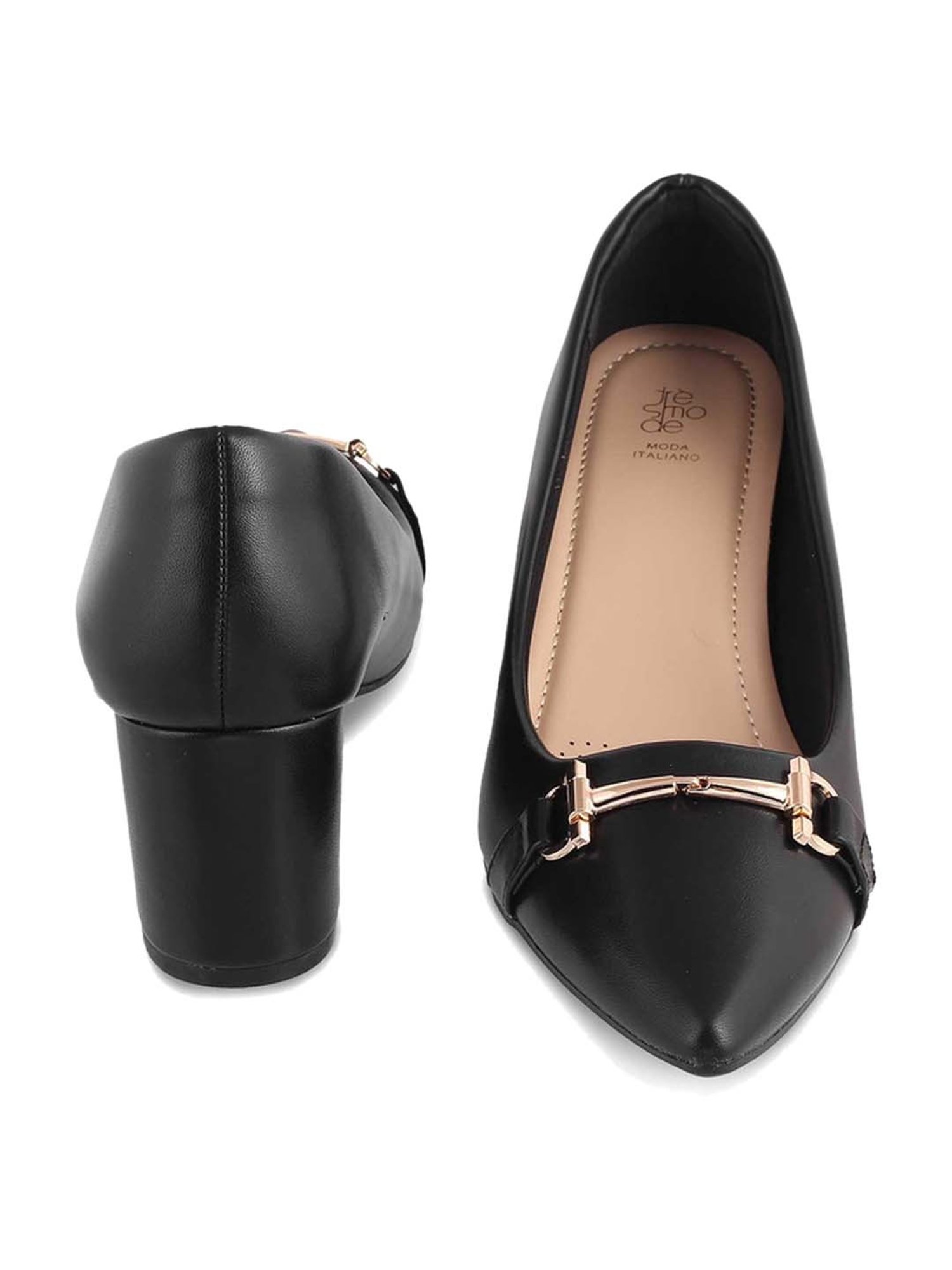 Bata Women's Black Flat Ballets