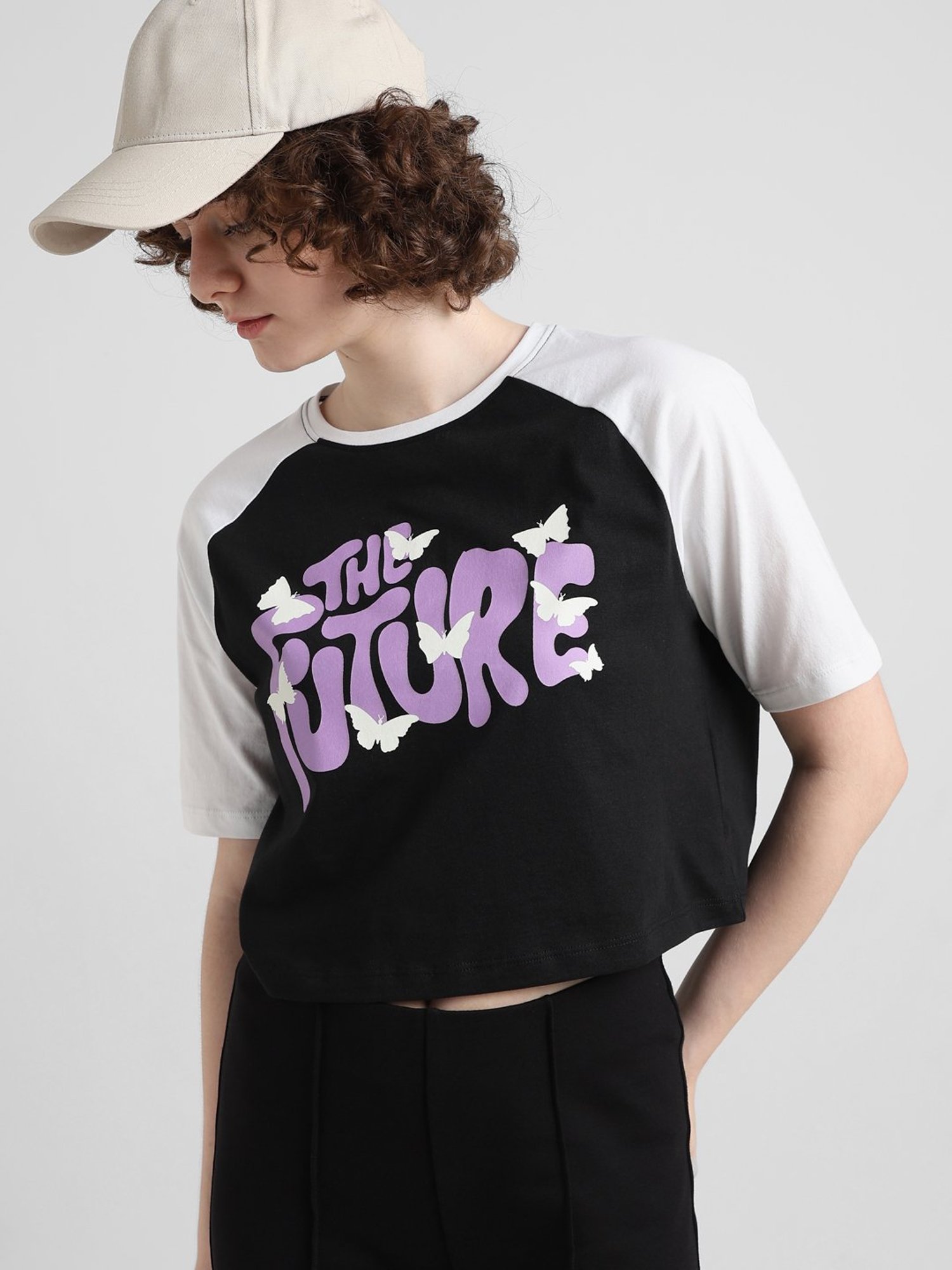 Only Black Graphic Print T-Shirt