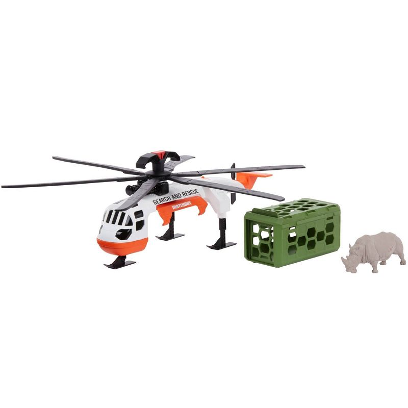 Matchbox Rescue Adventure Rhino Rescue Helicopter