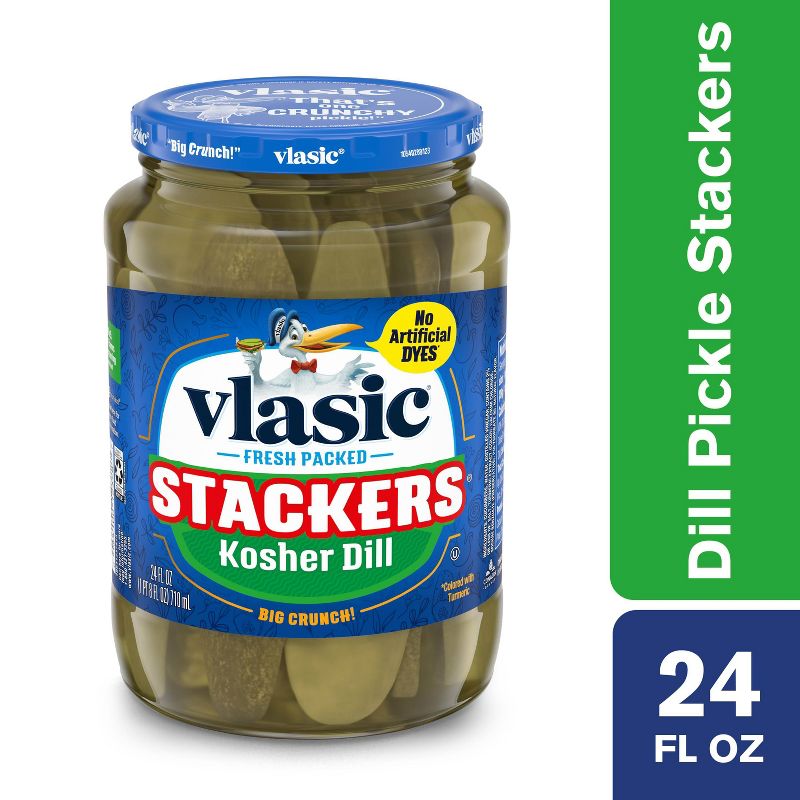 Vlasic Stackers Classic Dill - 16 fl oz