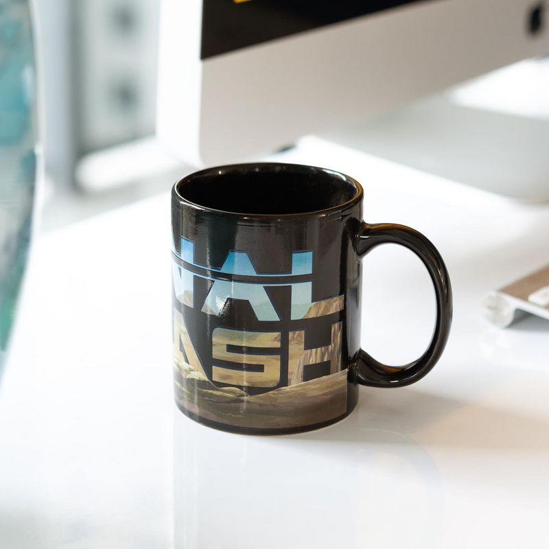 Funky People Dragon Ball Z Character Vegeta 14oz Mug That Changes Colors From Liquid Temperature