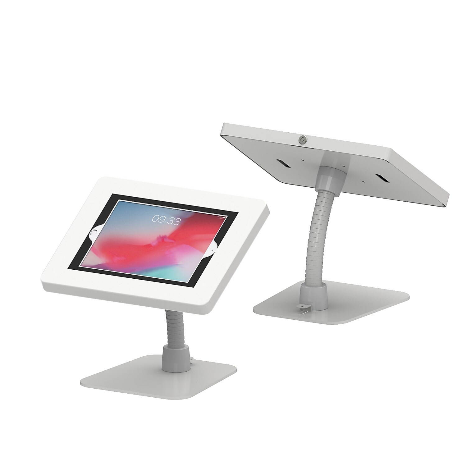 CTA Digital PAD-PARATW Premium Security Kiosk Stand with Gooseneck Tabletop Mount