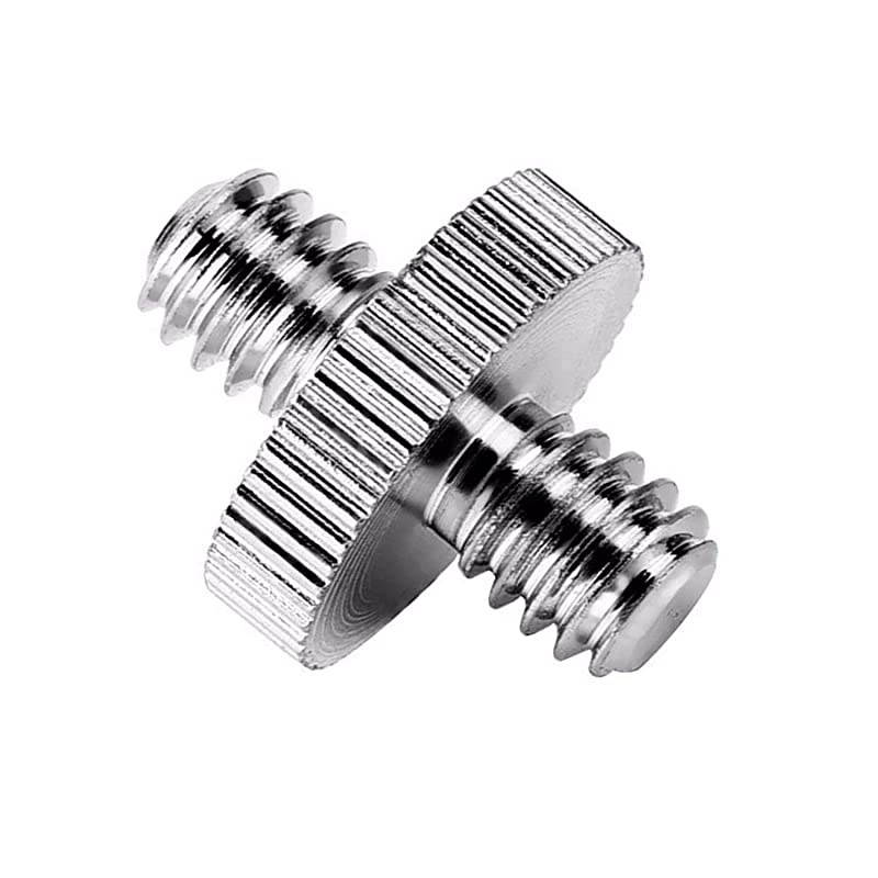 Packs Standard 1420 Male to 1420 Threaded Screw Adapter Tripod Screw Converter Compatible with Camera Cage Light Stand Monopo Shoulder Rig Tripod