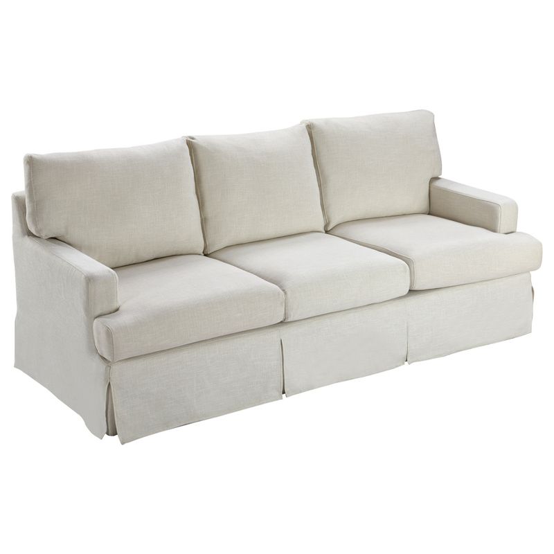 Westport Slipcover Sofa Ivory Linen - Finch