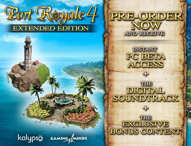 Port Royale 3: New Adventures DLC [Online Game Code]