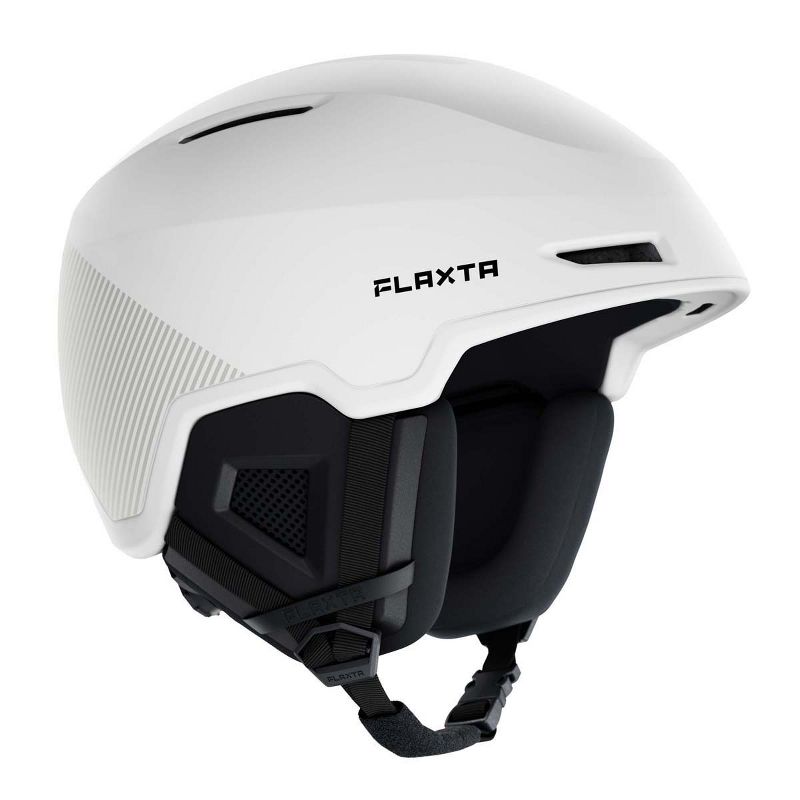 Flaxta Exalted MIPs Protective Ski and Snowboard Helmet with Size Adjustment System, Small/Medium Size, White