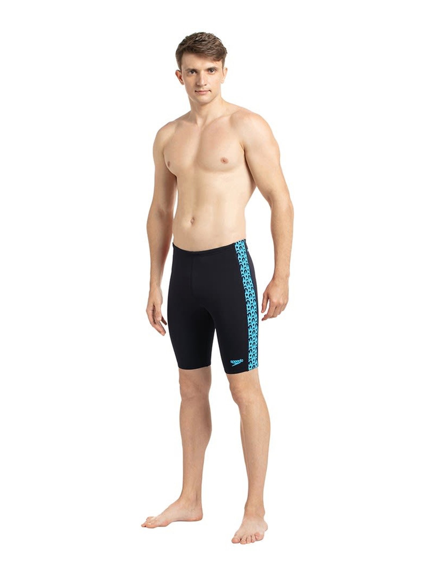 Speedo Navy AM Boomstar Splice Jammer Shorts