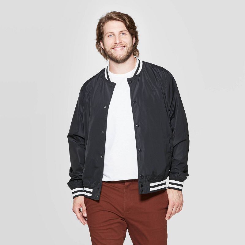 Men's Casual Fit Lightweight Chore Jacket - Goodfellow & Co™ Gray 2XL